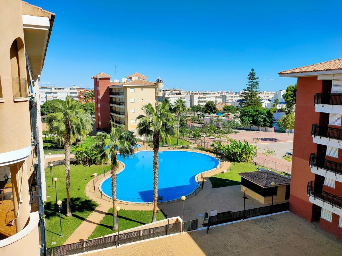 Global Properties, Apartamento Con Gran Terraza Y Piscina Canet d’En Berenguer Kültér fotó